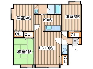 ラ．マルセルの物件間取画像